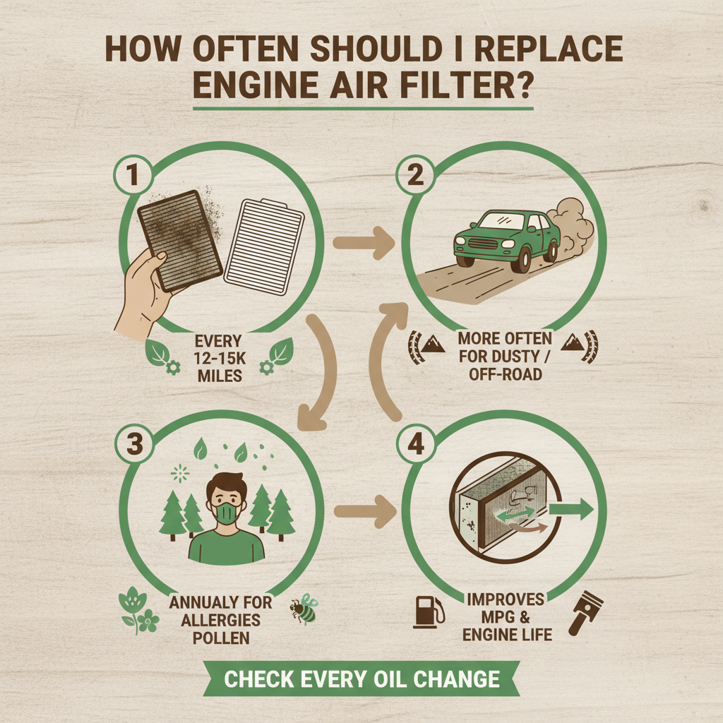 How Often Should I Replace Engine Air Filter For Optimal Vehicle Performance