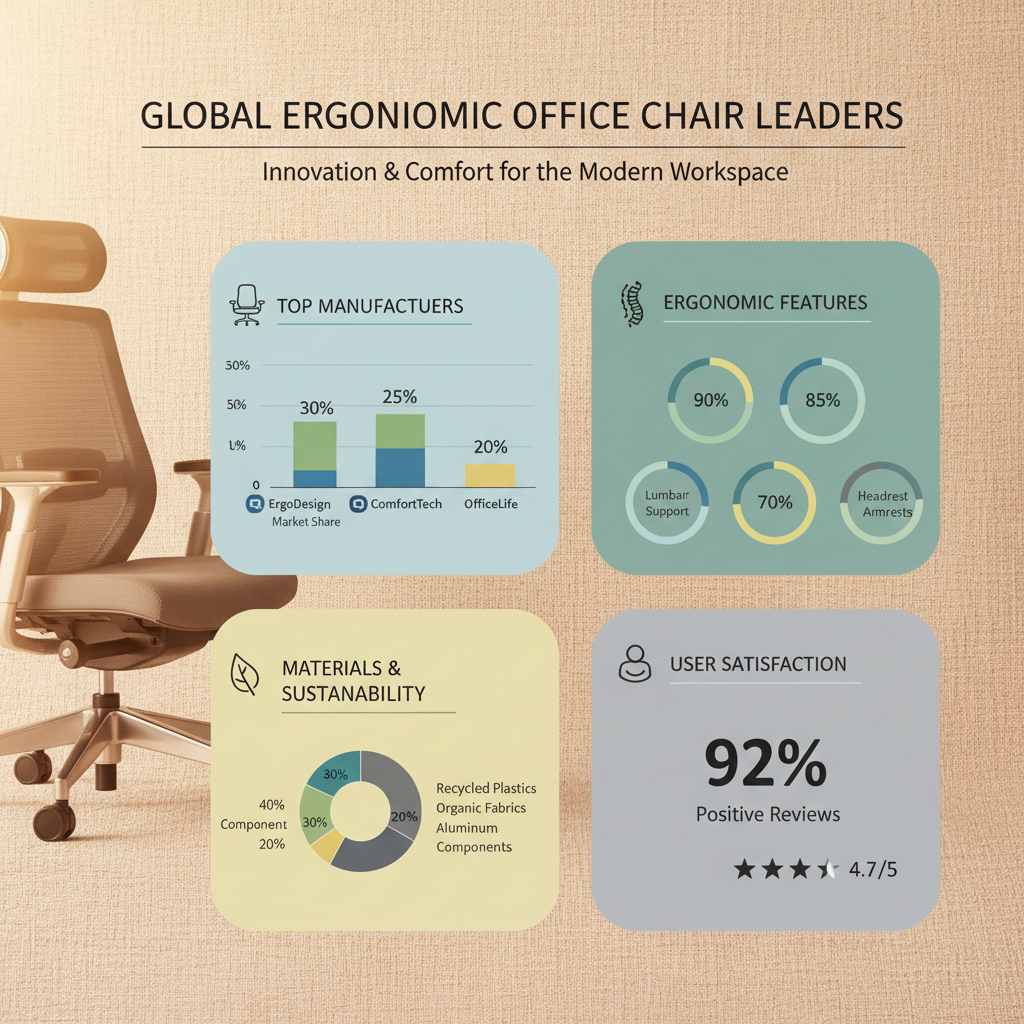 Discover Premium Office Chair Ergonomic Modern Manufacturers for Enhanced Productivity