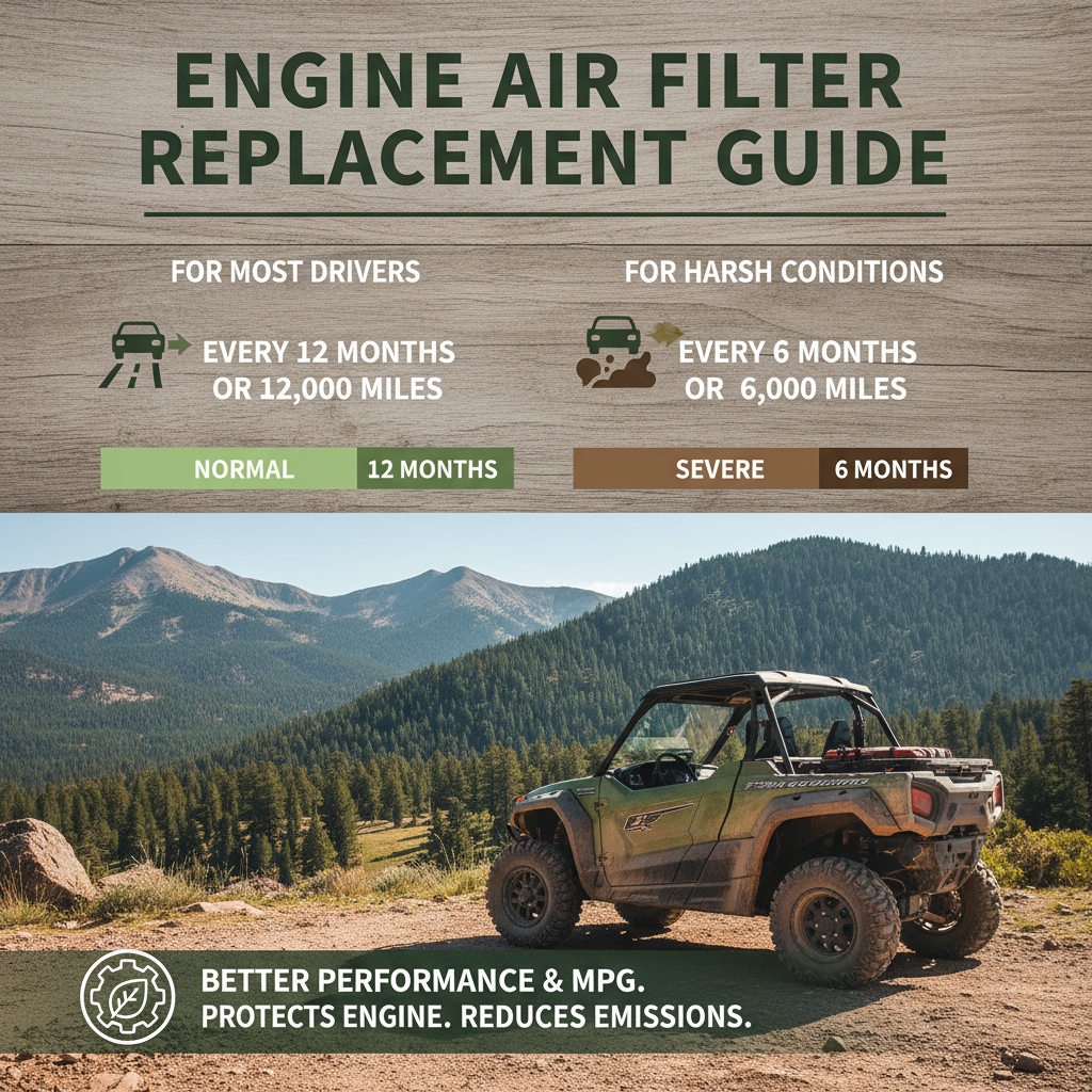 How Often Should I Replace Engine Air Filter For Optimal Vehicle Performance