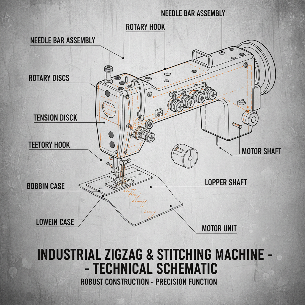 Exploring the Capabilities of the Zigzag and Stitching Machine for Modern Textile Work