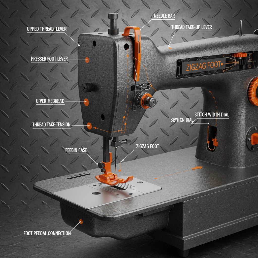 Choosing the Ideal Zigzag Foot Sewing Machine for Diverse Sewing Projects