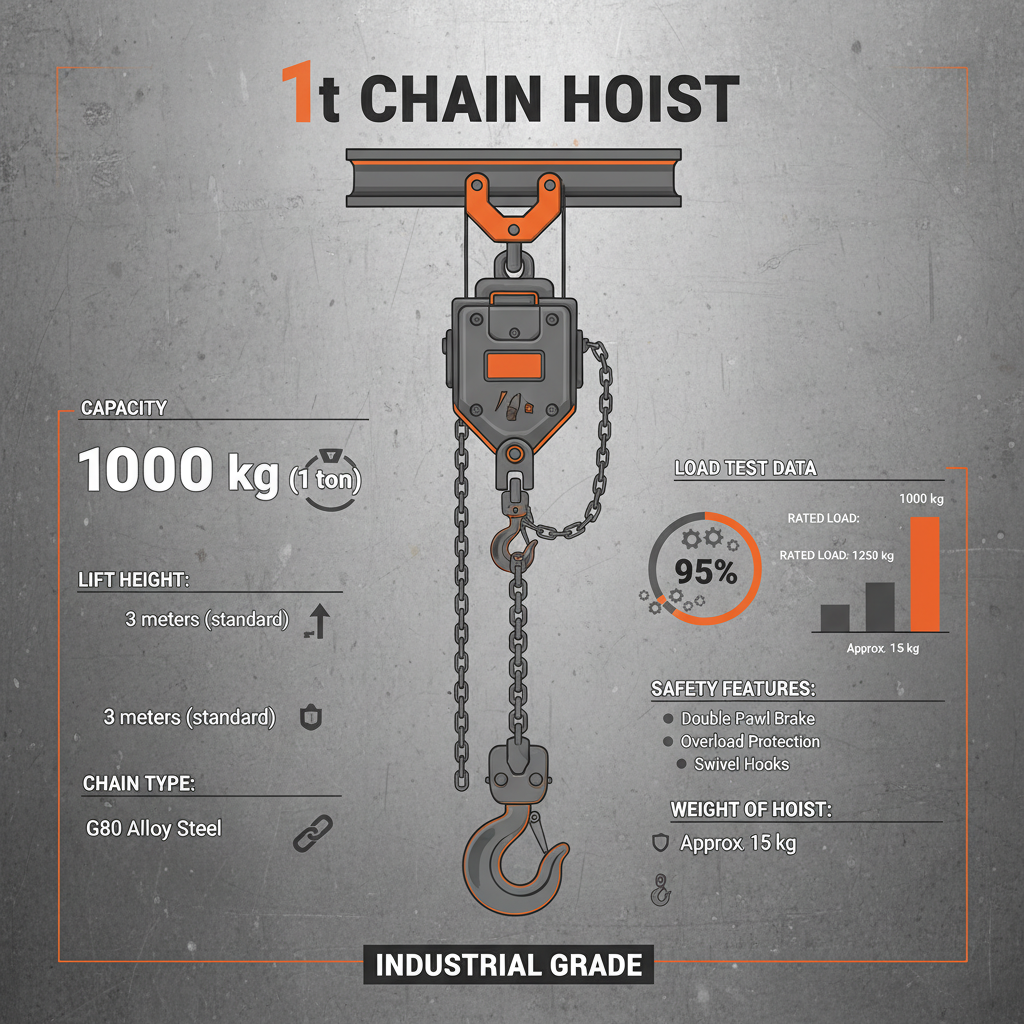 Understanding the Power and Applications of a 1t Chain Hoist for Efficient Lifting