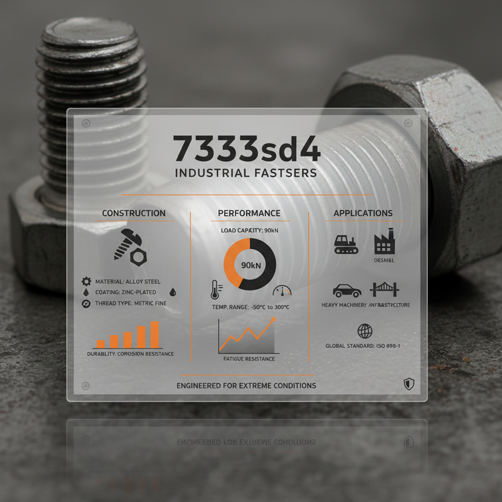 Decoding 7333sd4 Industrial Fasteners A Comprehensive Guide to Sourcing and Applications
