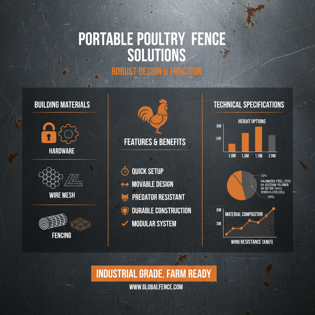 Comprehensive Guide to Choosing the Right Portable Poultry Fence Solutions