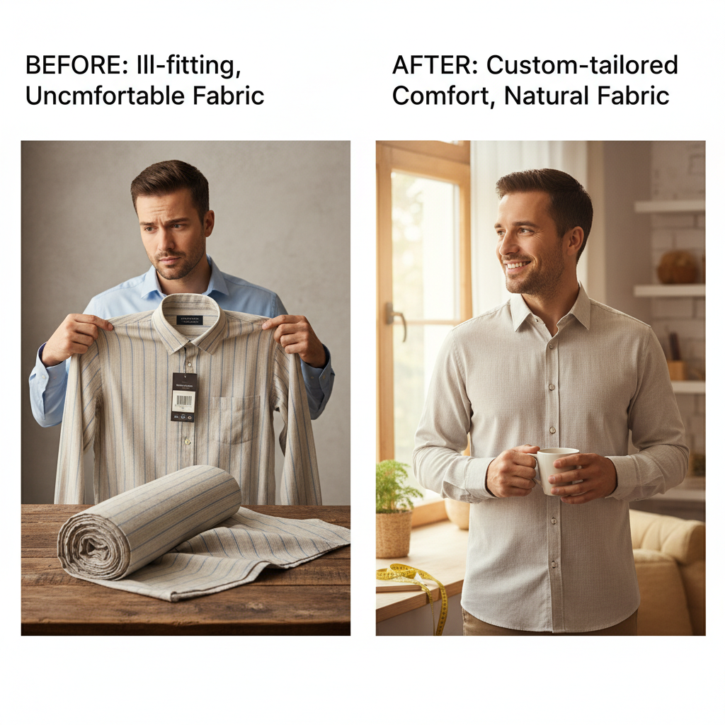 Sourcing Premium Men's Unstitched Shirts for Business Success