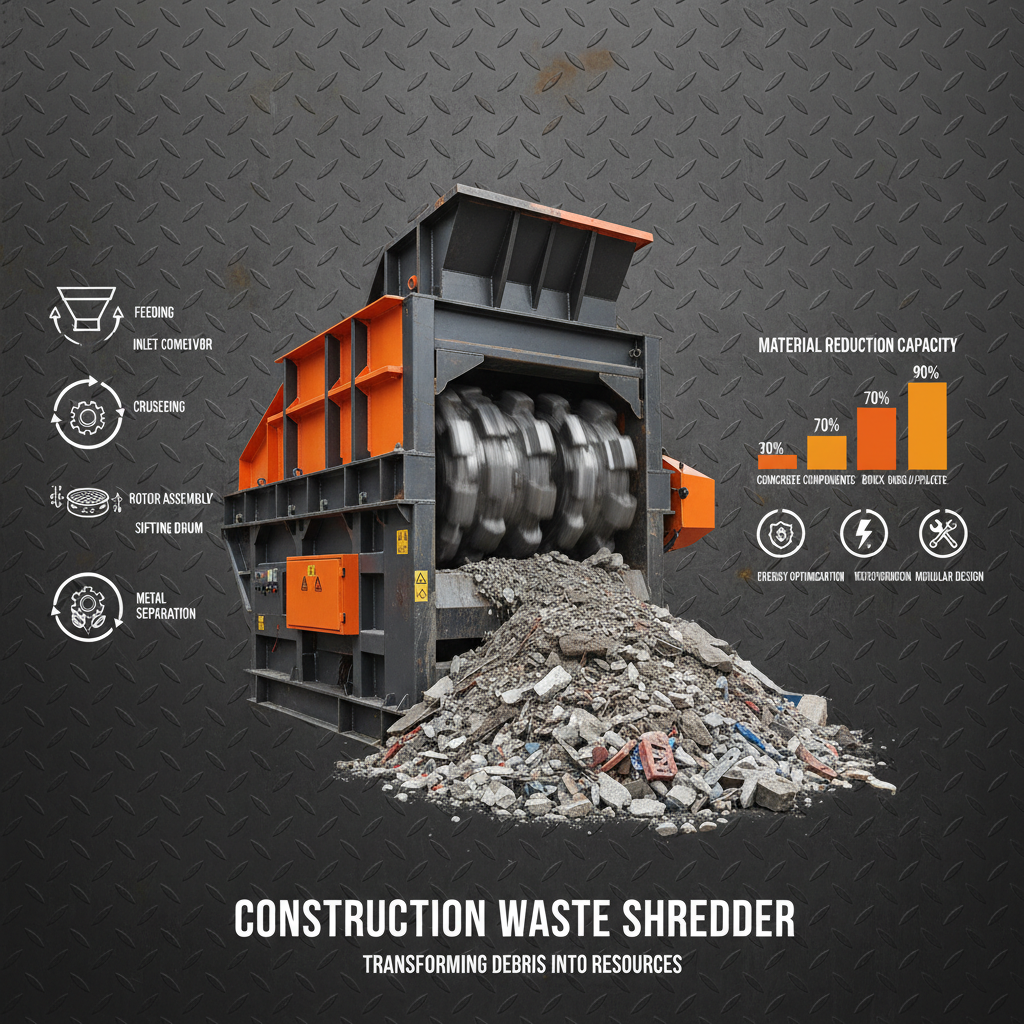 Comprehensive Guide to Construction Waste Shredders for Efficient Recycling