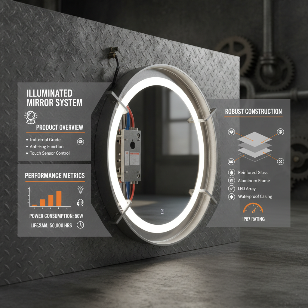 Enhance Your Space with a Stylish Round Mirror with Lights Guide