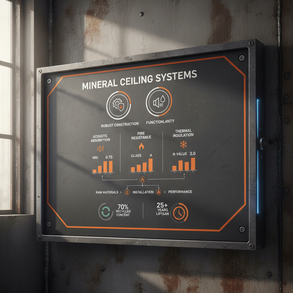 Comprehensive Guide to Understanding Mineral Ceiling Tiles and Their Applications