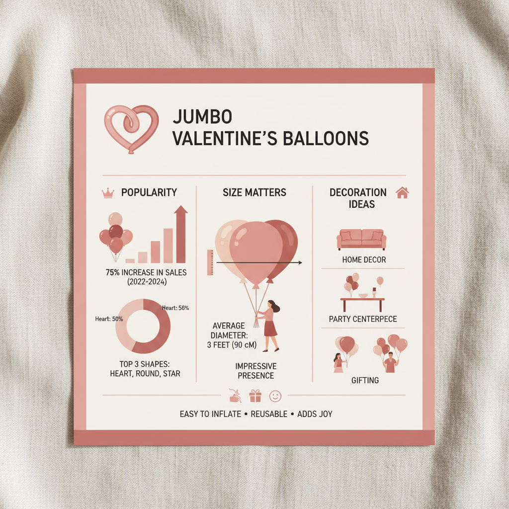 Celebrate Love with Stunning Jumbo Valentine's Day Balloons This Year
