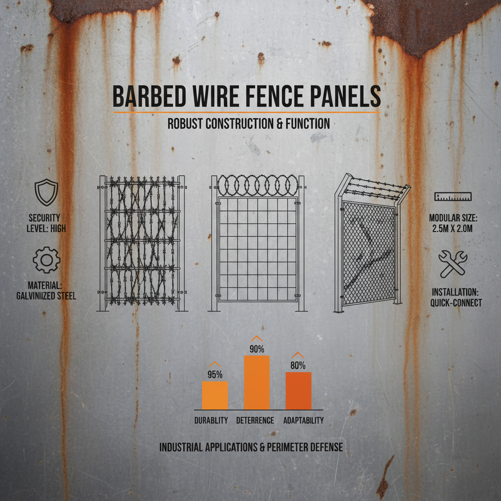 Comprehensive Guide to Robust and Secure Barbed Wire Fence Panels