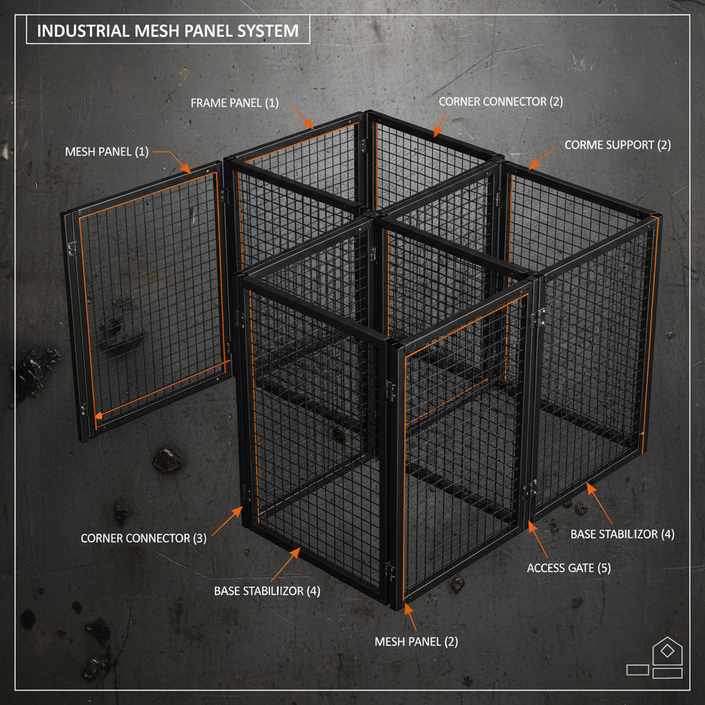 Explore the Benefits of Durable Black Powder Coated Mesh Panels for Your Projects