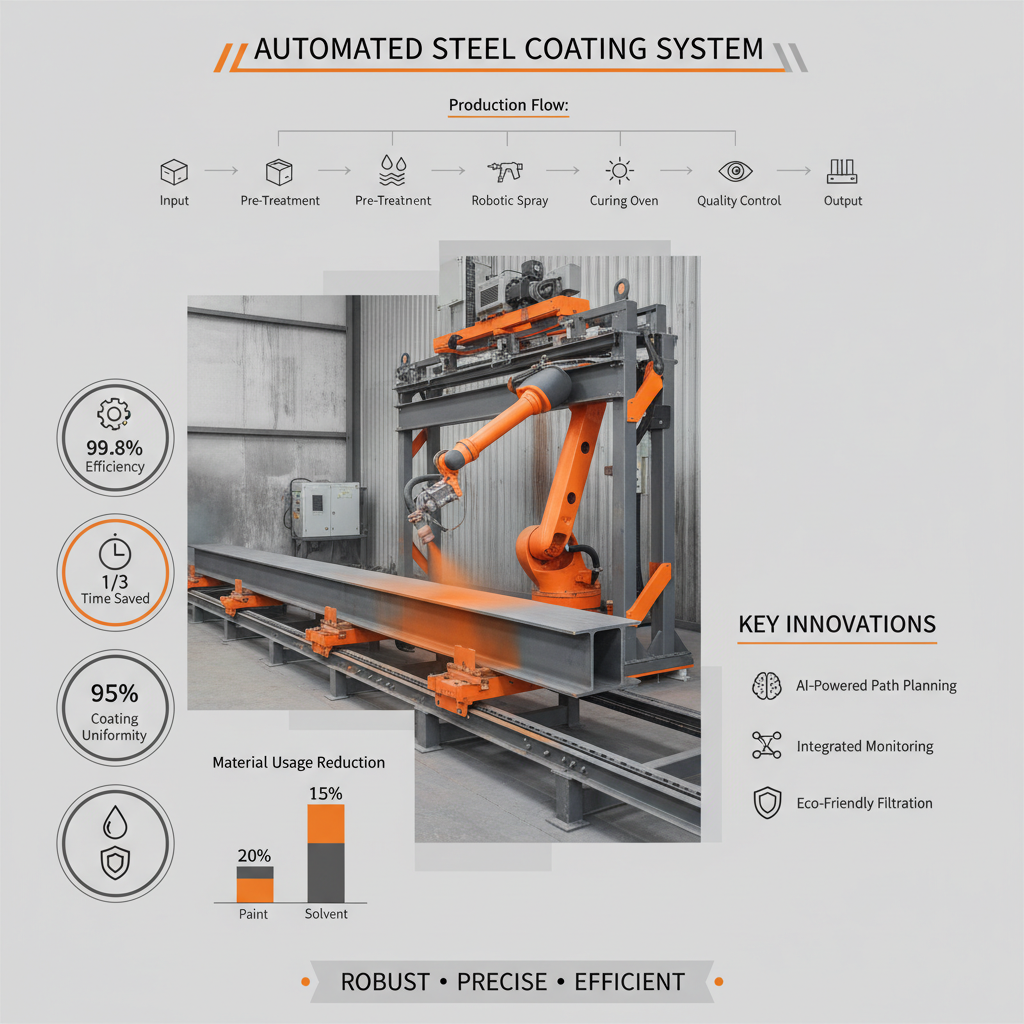 Innovative Design of Steel Structure Spraying Paint Production Line Solutions