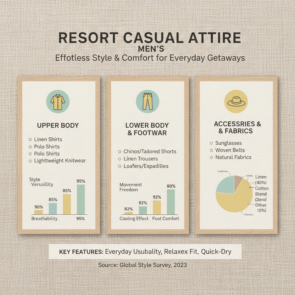 Mastering Resort Casual Attire Mens Style for a Relaxed Getaway