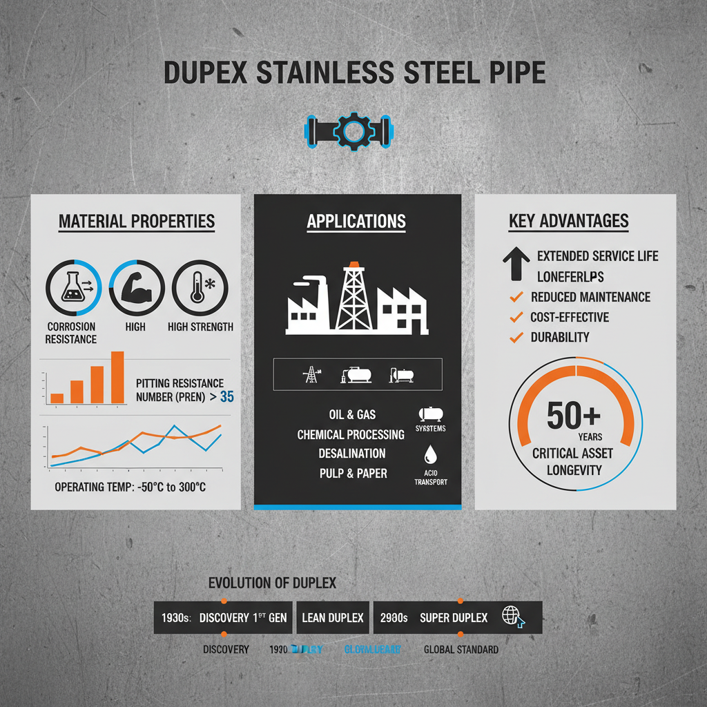 Comprehensive Guide to Duplex Stainless Steel Pipe Properties and Applications