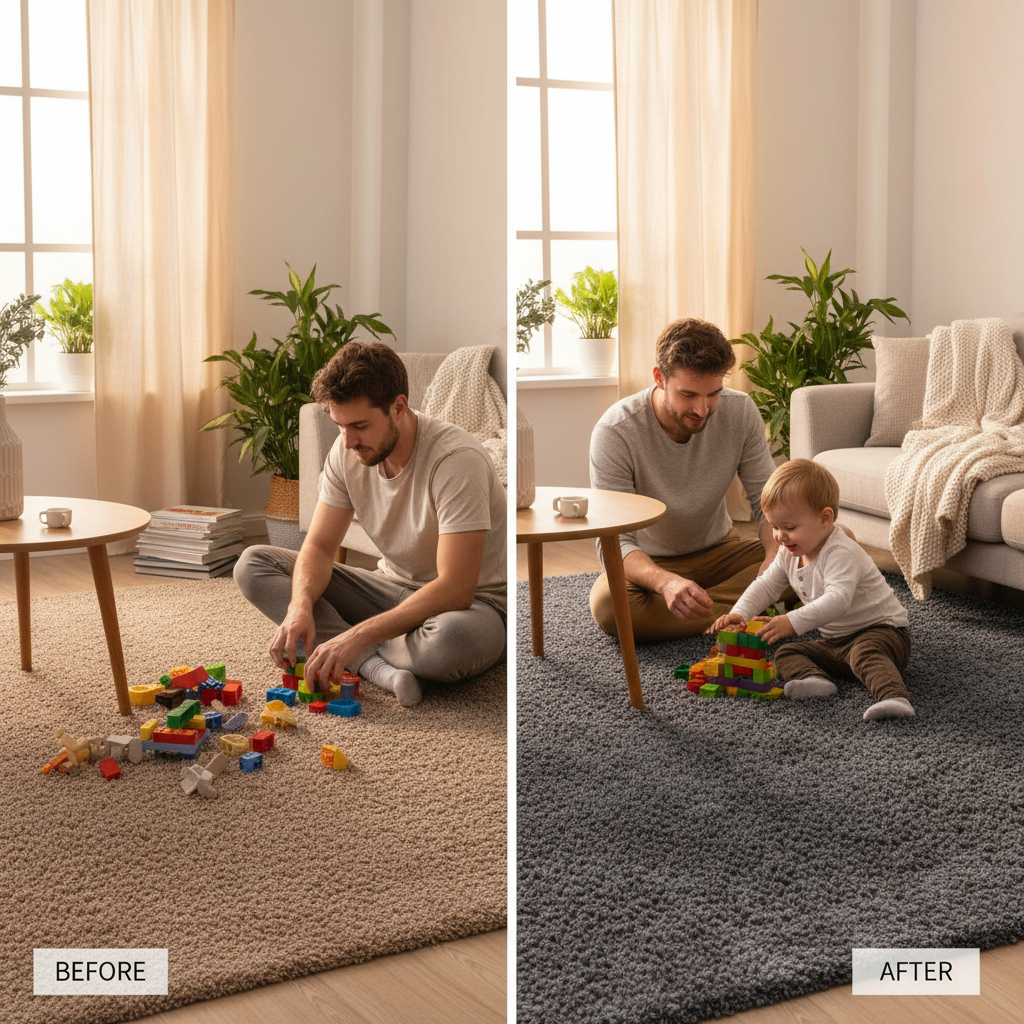 Enhance Your Home Comfort with a Luxurious Gray Plush Rug Selection