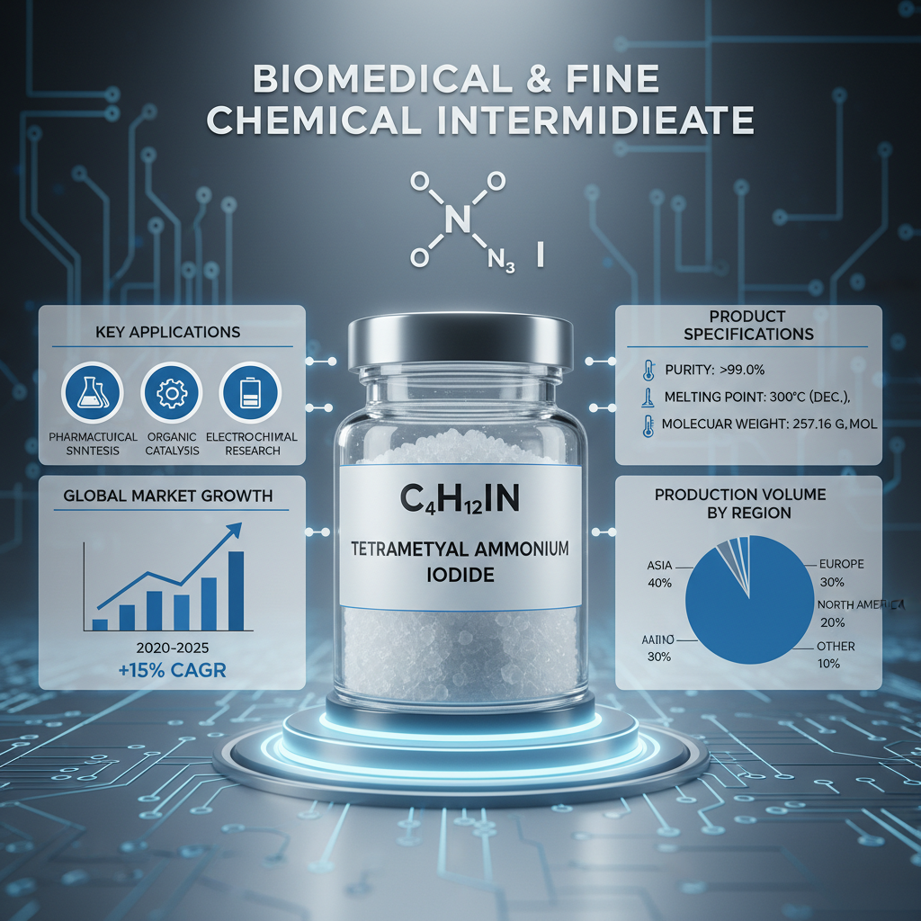 Comprehensive Guide to Tetra Methyl Ammonium Iodide Applications and Quality Control Comprehensive Guide to Tetra Methyl Ammonium Iodide Applications and Quality Control