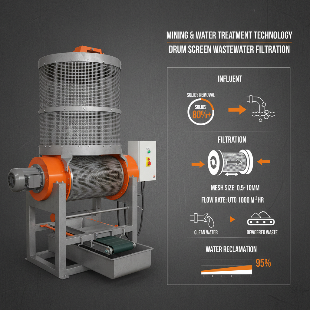 Optimizing Wastewater Treatment with Advanced Drum Screen Technology