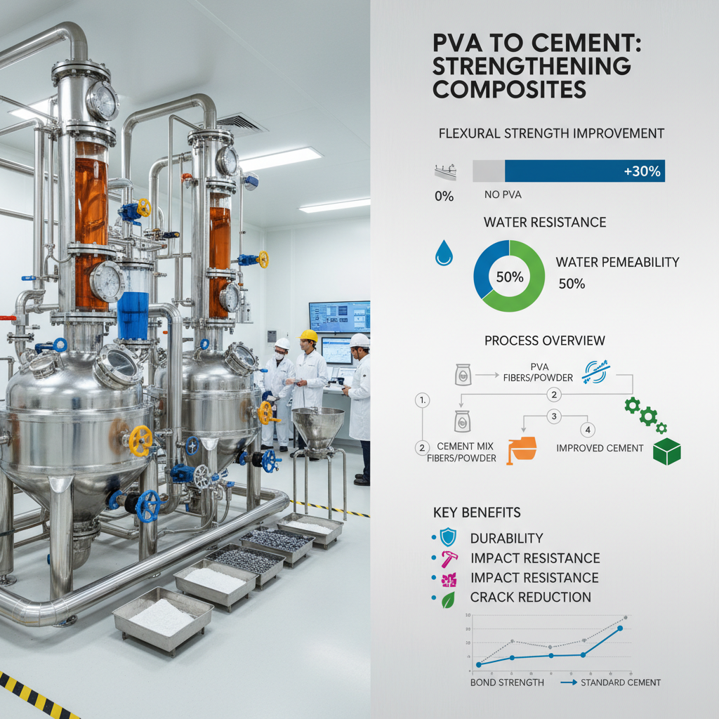 Enhancing Cement Performance Through the Effective Addition of PVA to Cement Mixtures