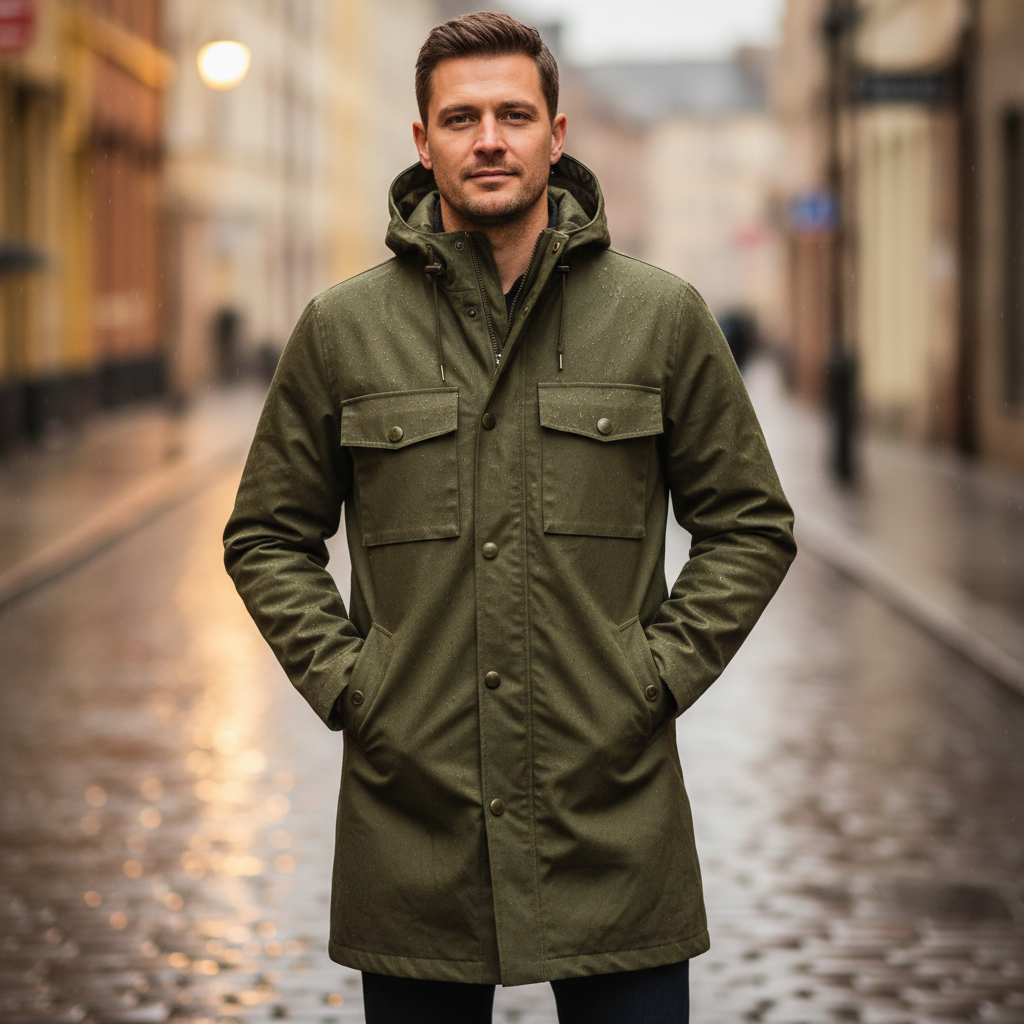 The Ultimate Guide to Choosing Mens Olive Green Raincoats for All Weather