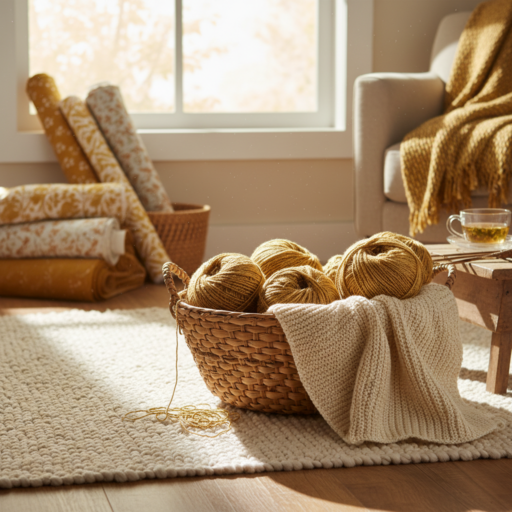Exploring the Luxurious World of Gold Cotton Yarn and Its Versatile Uses