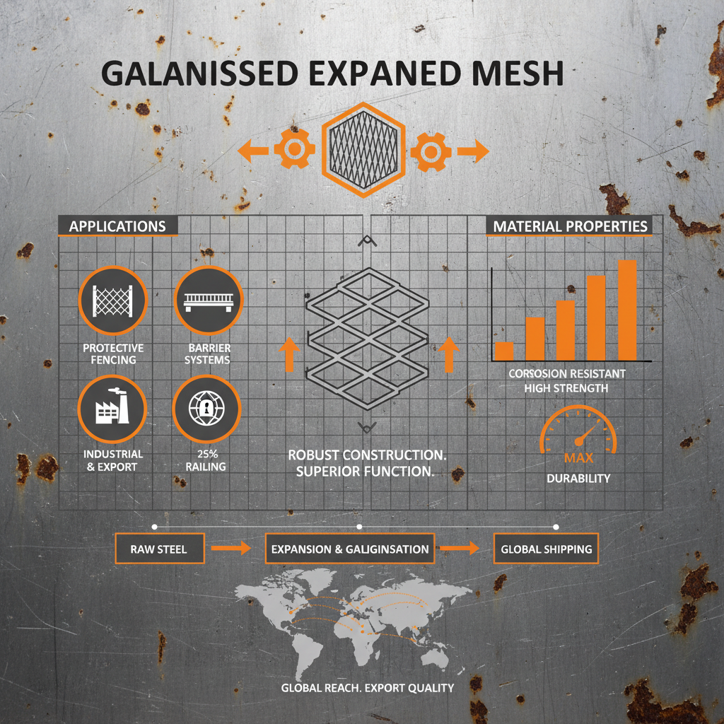 Comprehensive Guide to Galvanised Expanded Mesh Properties and Applications