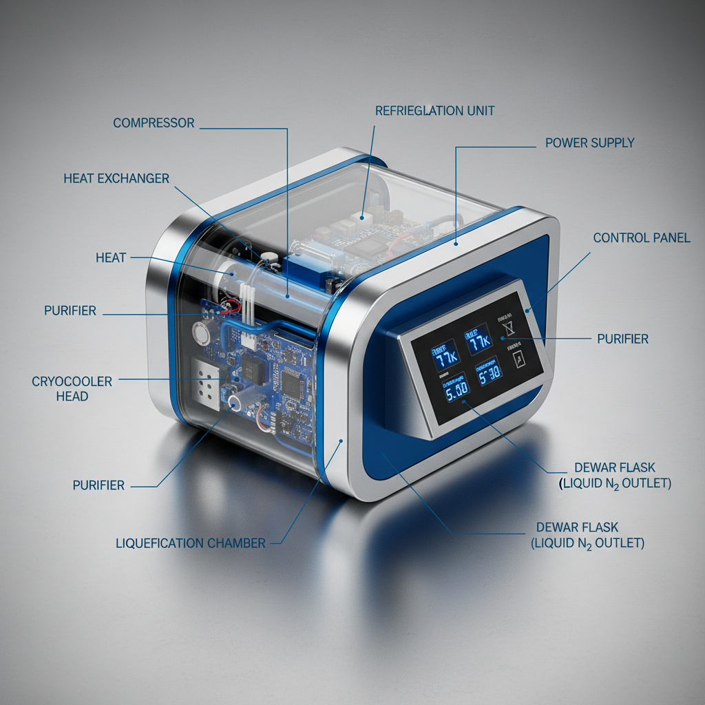 mini liquid nitrogen generator