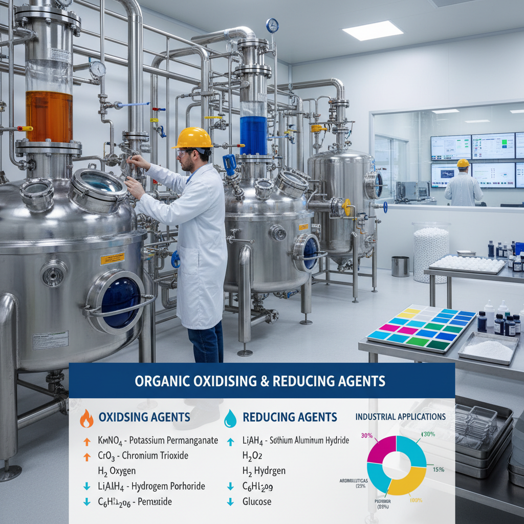 oxidising and reducing agents in organic chemistry