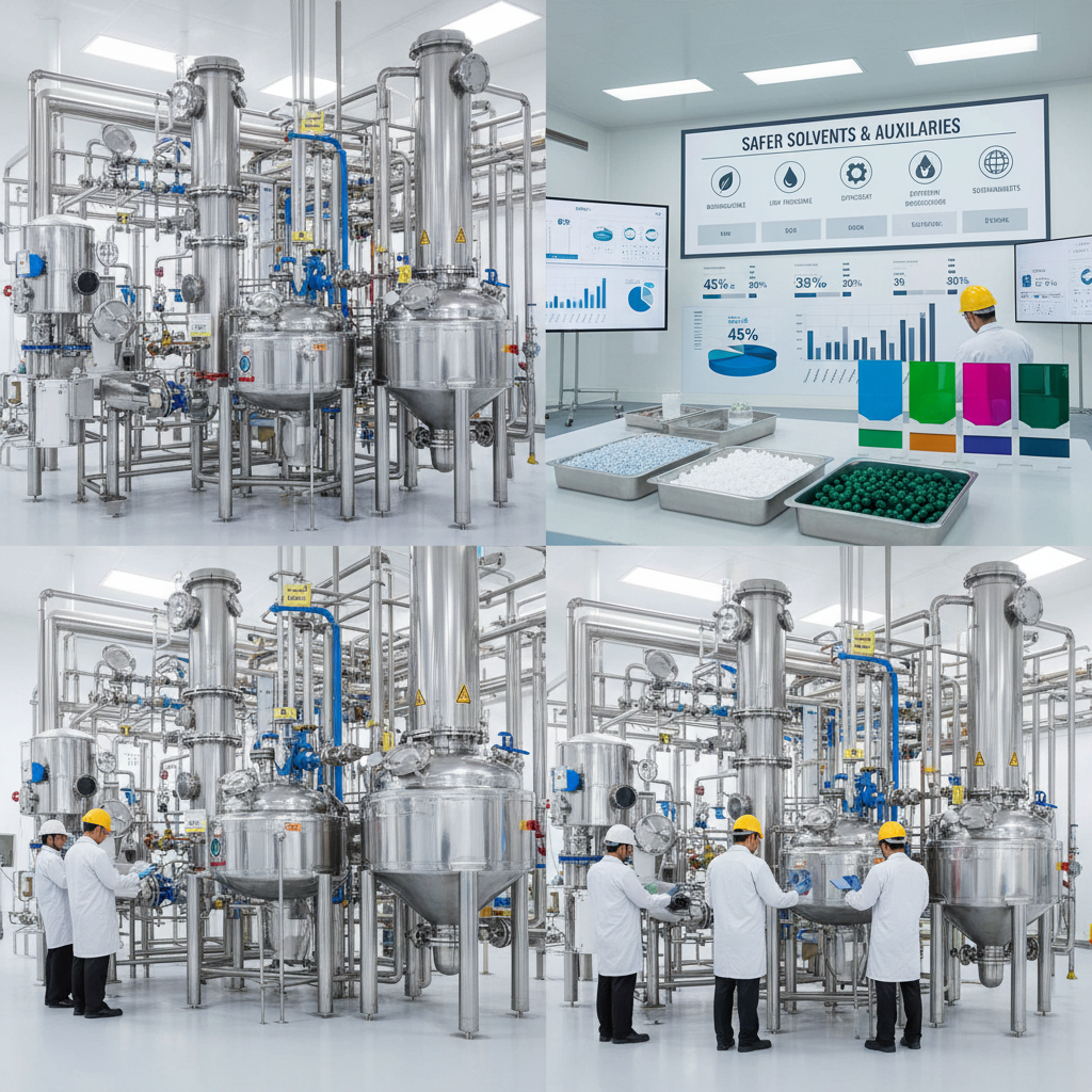 safer solvents and auxiliaries