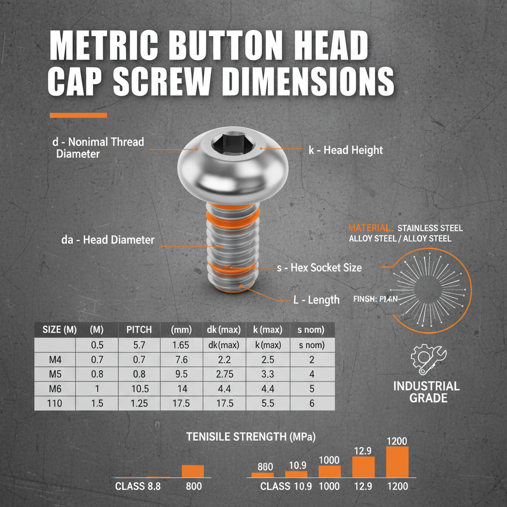 Comprehensive Guide to Button Head Cap Screw Dimensions Metric and Standards Comprehensive Guide to Button Head Cap Screw Dimensions Metric and Standards