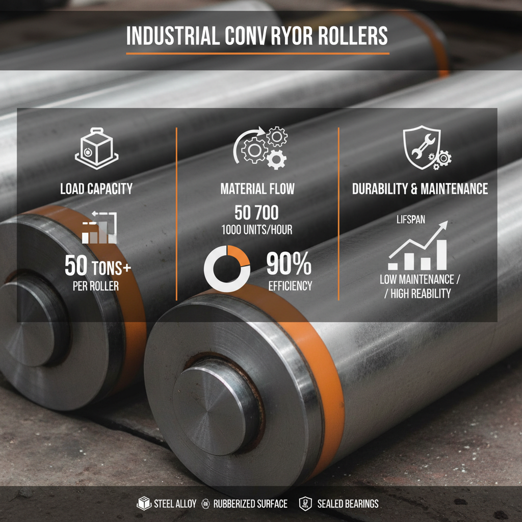 large conveyor rollers