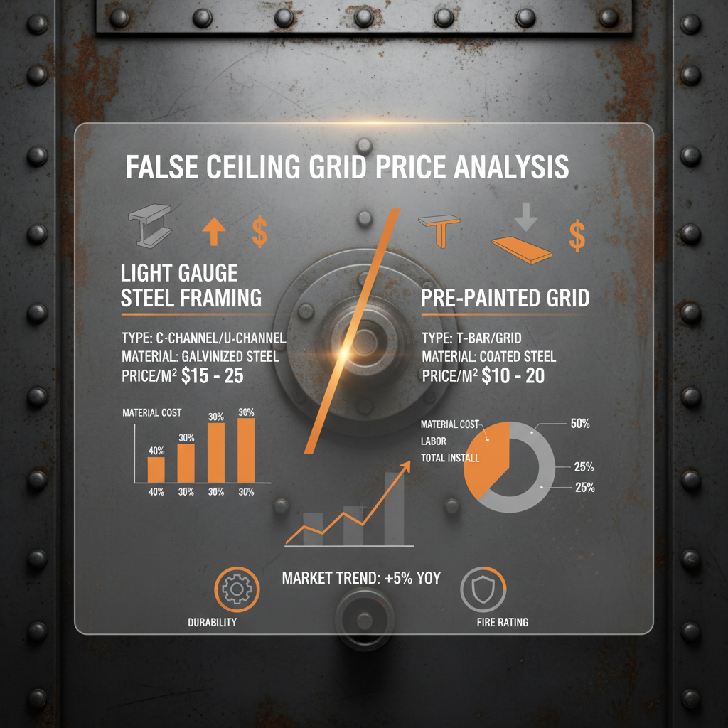 false ceiling grid price