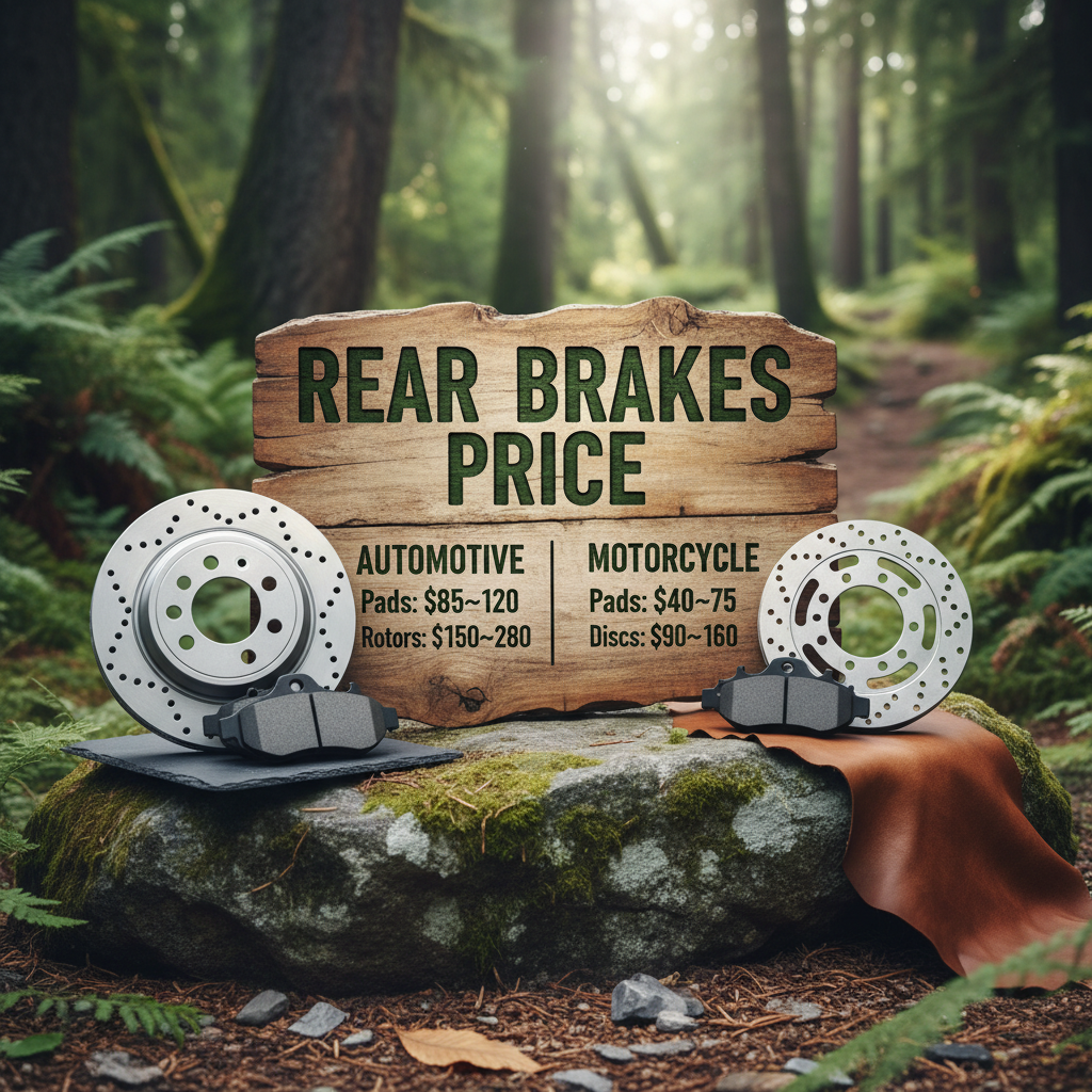rear brakes price