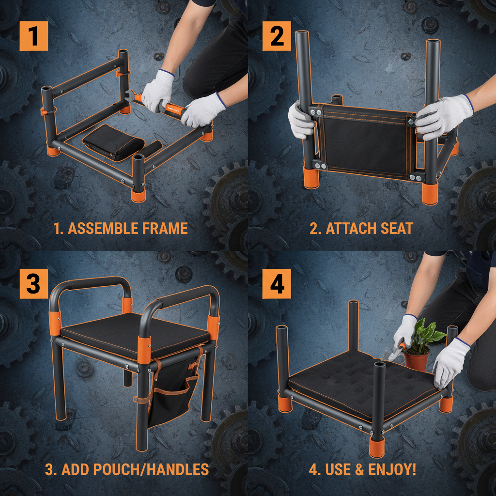 deep seat garden kneeler