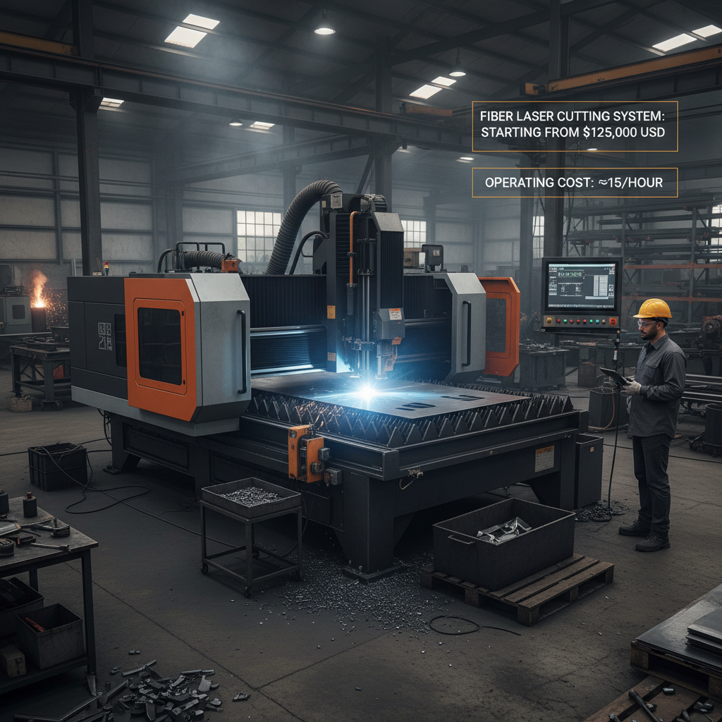 fiber laser cutting machine cost