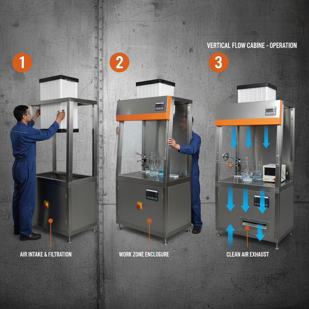 Vertical Flow Cabine
