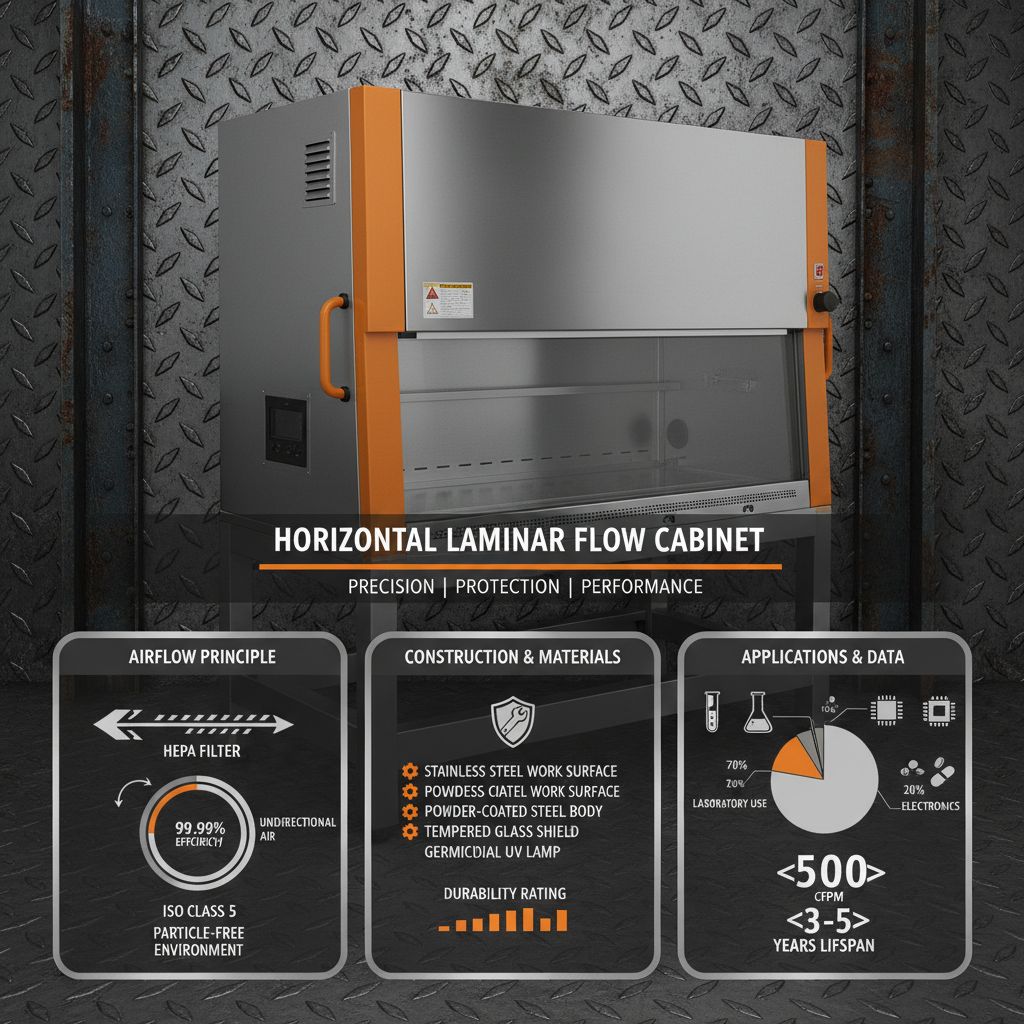 Horizontal Laminar Flow Cabinet