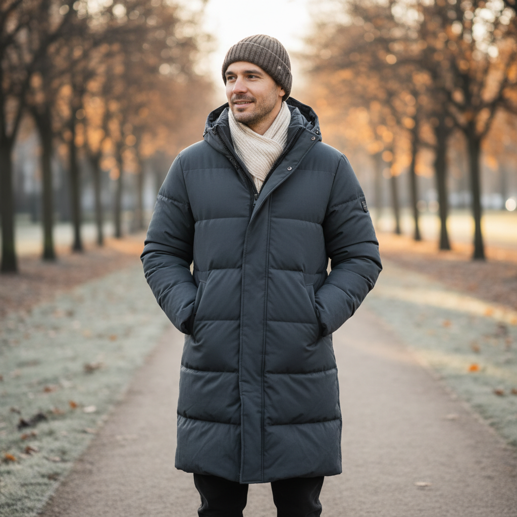 long mens puffer jacket