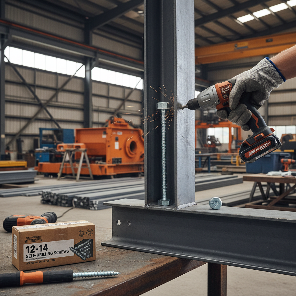 12 14 self drilling screw