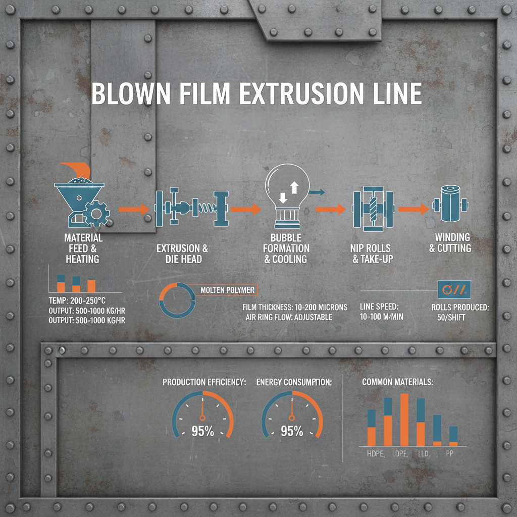 blown film making machine