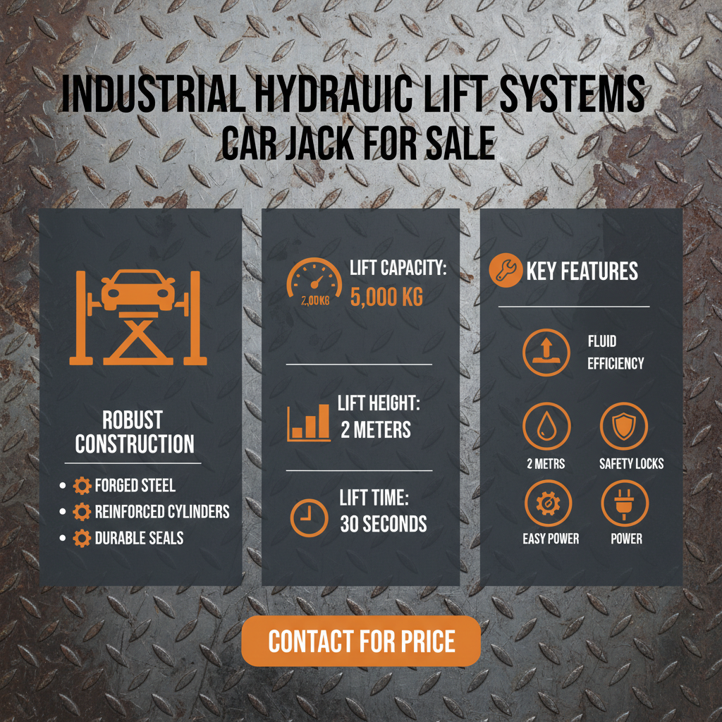 Find the Best Car Jack Hydraulic Lift for Sale and Enhance Your Auto Repair