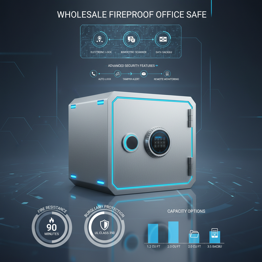 Wholesale fireproof office safe