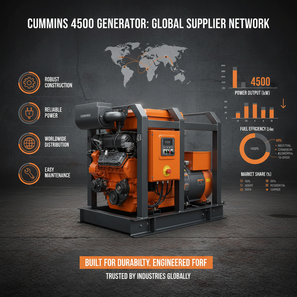 cummins 4500 generator Supplier