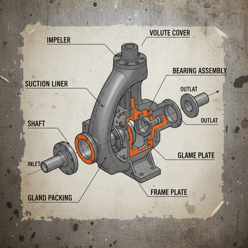 heavy duty slurry pump