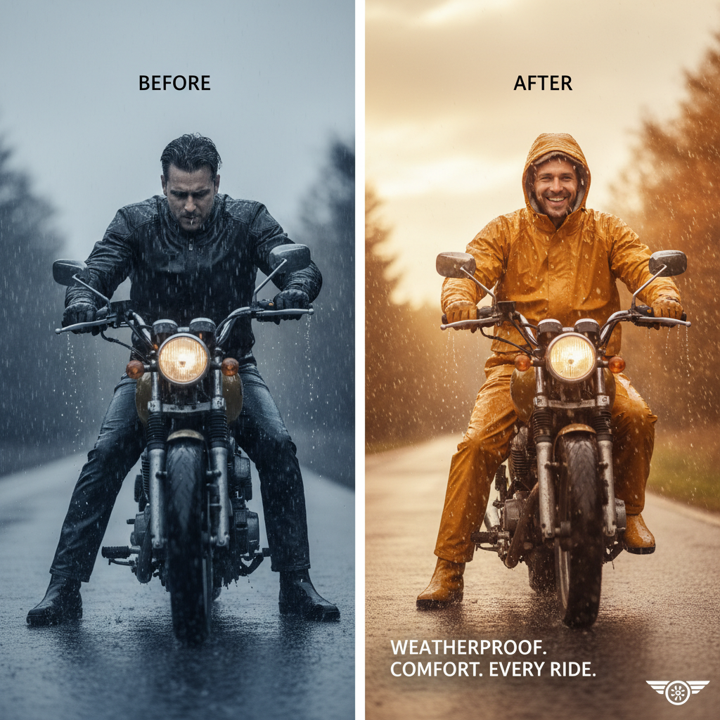 Essential Biker Raincoat Guide For Motorcycle Enthusiasts