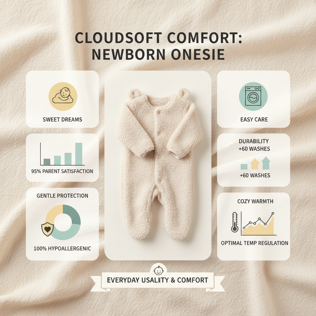 fuzzy newborn onesie