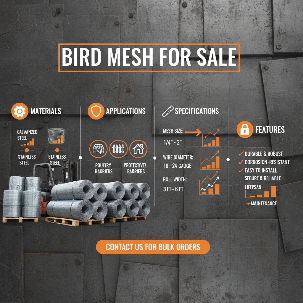 bird mesh for sale