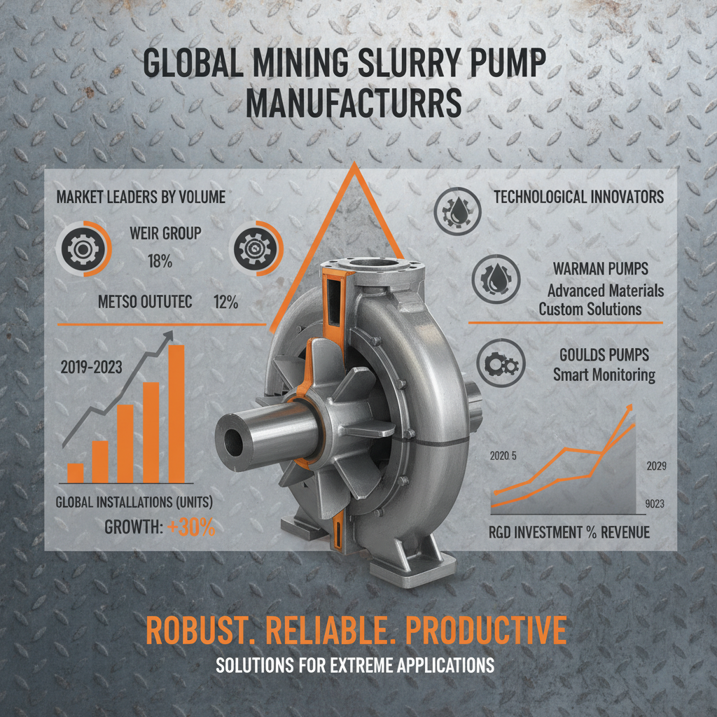 mining slurry pump manufacturers