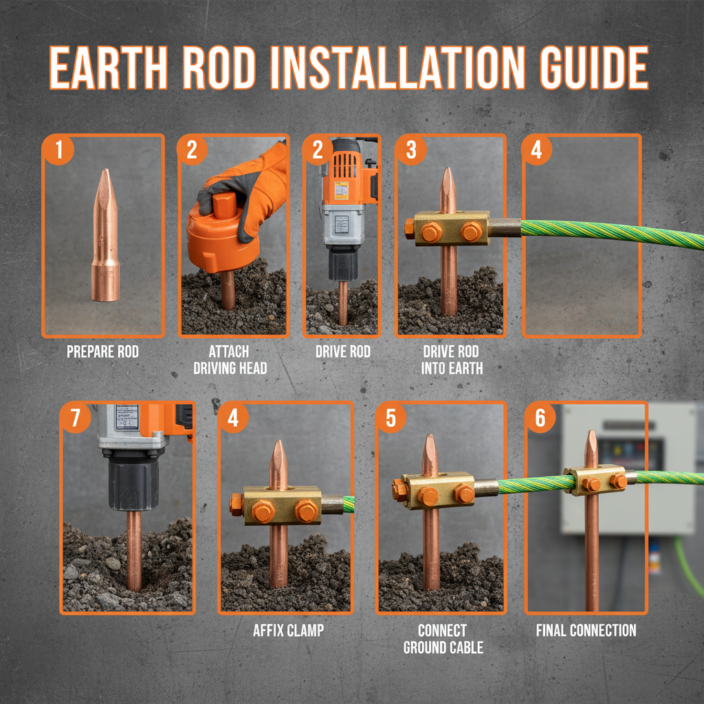 Comprehensive Guide to Earth Rods for Electrical Safety and Grounding Systems