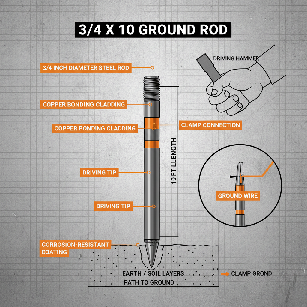 Understanding the 3 4 x 10 Ground Rod for Optimal Electrical Safety