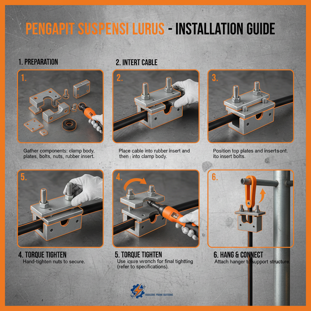 Comprehensive Guide to Pengapit Suspensi Lurus for Safe Overhead Applications